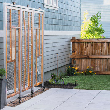 Courtyard Oasis Custom Trellises 14