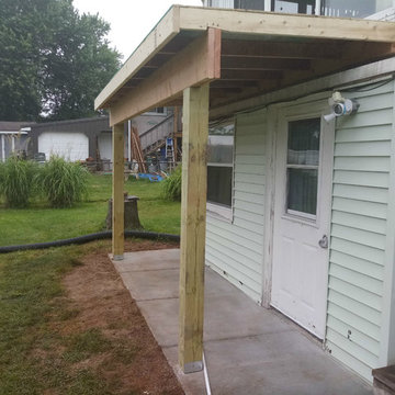 Covered Concrete Patio Construction in Dover PA 17315