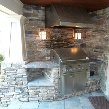 Covered Grill Area