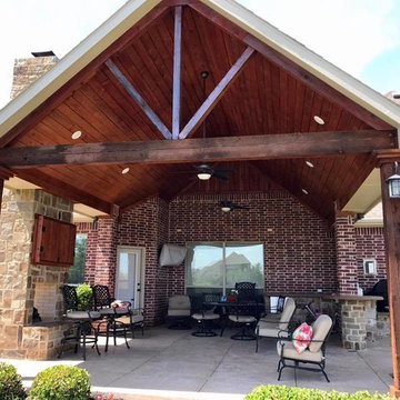 Covered Patio and Exterior Painting