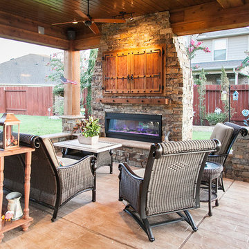 Covered Patio, Outdoor Kitchen: Katy, TX