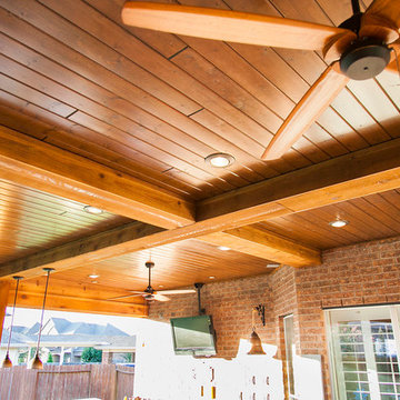 Covered Patio, Outdoor Kitchen: Katy, TX