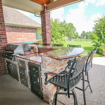 Covered Patio with Kitchen: Cypress, TX
