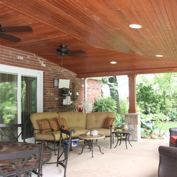 Covered Patio With Vaulted Ceiling Ideas