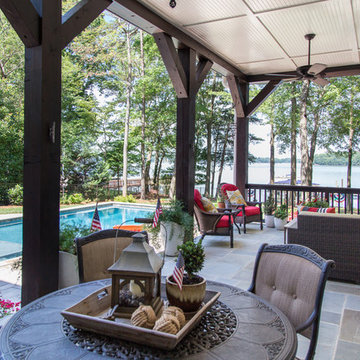 Covered Porch, A Lakeside Cottage, Lake Norman NC