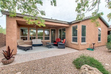Example of a southwest patio design in Phoenix