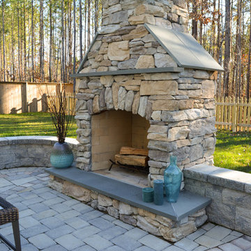 Cozy Patio and Fireplace