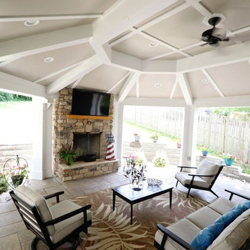 Craftsman Style Outdoor Living
