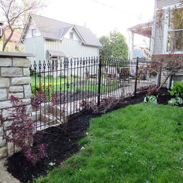 Creating outdoor living space - updated fencing