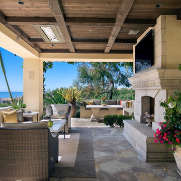 Crystal Cove Loggia during the day