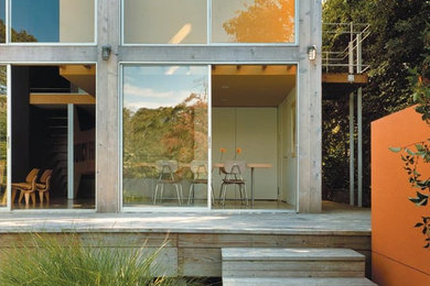 Patio - modern patio idea in New York