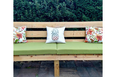 Custom Deck Bench Cushions