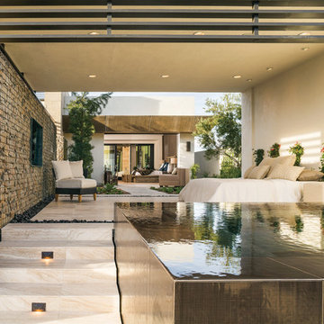 Custom Design - Outdoor Living - New American Home 2013