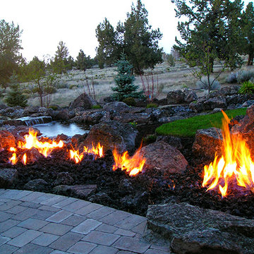 Custom Fire Garden