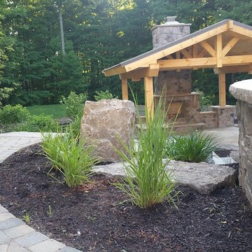 Custom In Ground Pool and Outdoor Living Area, Mendon NY