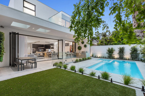 Modern Patio by First Avenue Homes