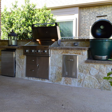 Custom Outdoor Kitchen in Colleyville, TX