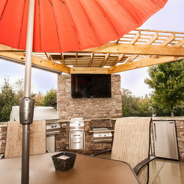 Custom Outdoor Kitchen in Troutman NC