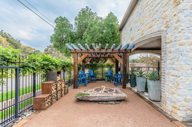 Transitional Patio by Alterra Landscape Design