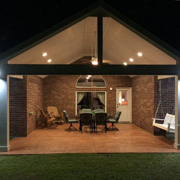 Custom Patio Cover of the month, Humble, TX-April 2015