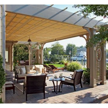 Custom Pergola Room with a View Detail 2