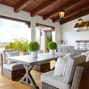 Custom Spanish Revival California Style