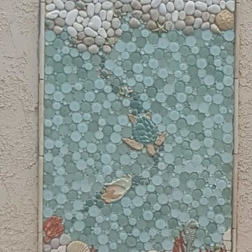 Custom Tile Mural in Huntington Beach