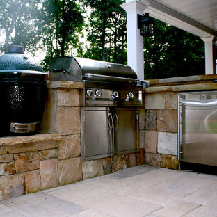 Customer Outdoor Kitchen and Bar