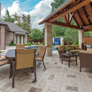 Dallas Backyard Pool & Retreat