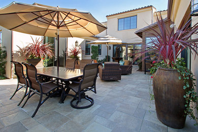 Example of a patio design in Orange County