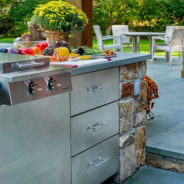 Darien, Connecticut Outdoor Kitchen