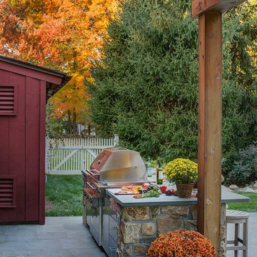 Darien, Connecticut Outdoor Kitchen