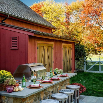 Darien, Connecticut Outdoor Kitchen