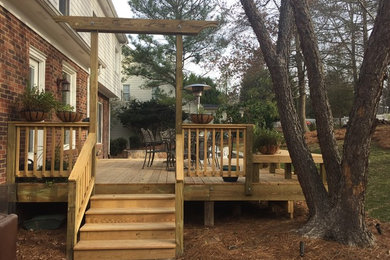 Photo of a medium sized classic patio in Charlotte.