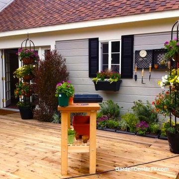 Deck Garden Makeover With Drought Tolerant Plants by Shirley Bovshow
