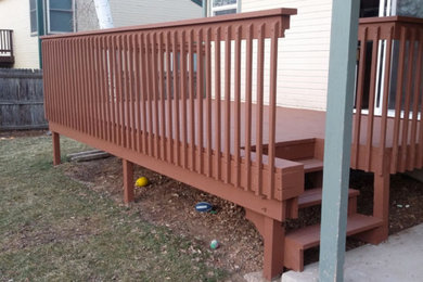 Example of a trendy patio design in Denver