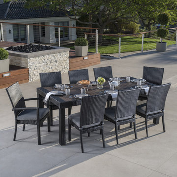 Deco™ 9pc Dining Set - Charcoal Grey