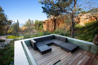 Inspiration for a modern patio in San Diego.