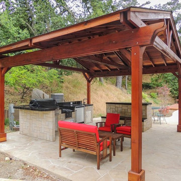 Del Norte Outdoor Kitchen Pavilion