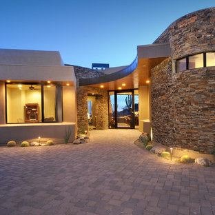 Idee per un patio o portico stile americano