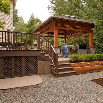 Detached Covered Patio & Deck