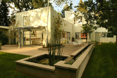 Patio - contemporary patio idea in Denver