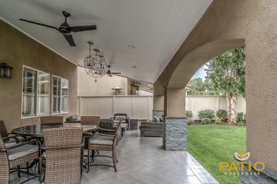 Patio - modern patio idea in Orange County