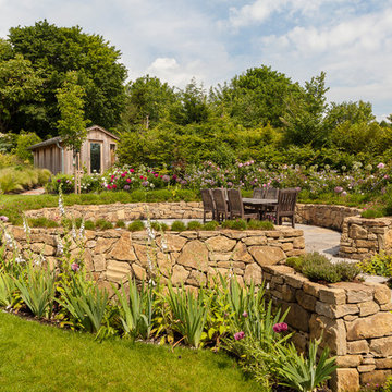 Downland village garden