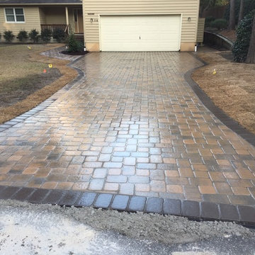 Driveway and walkway - Paver project