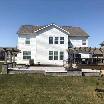 Dublin, OH, Outdoor Living Combination Space in Beautiful Ballantrae