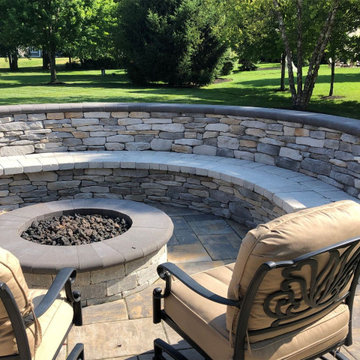 Dublin OH Patio, Fire Pit and Custom Hardscapes