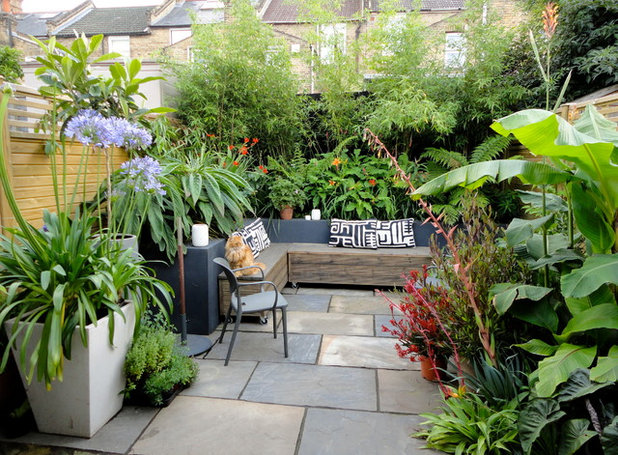 Modern Patio by Abigail's Gardens