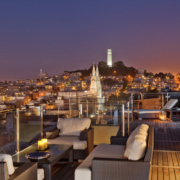 DUMICAN MOSEY Architects - Russian Hill Penthouse - Roof Deck