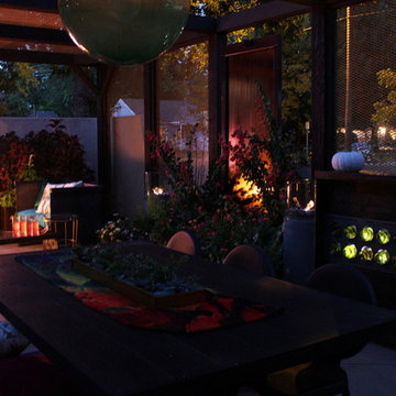 Eclectic Courtyard
